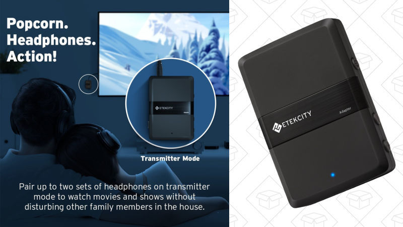 Receptor/Transmisor de Bluetooth Etekcity, $22 con código PROKINJA